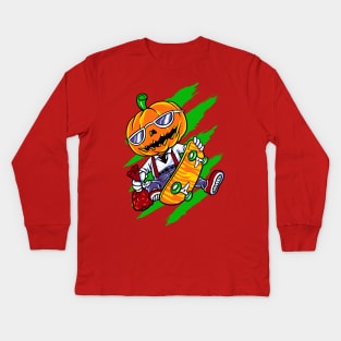 halloween Kids Long Sleeve T-Shirt